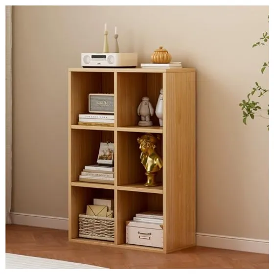 OSCHF Cube Storage Shelf Bookcase – Oak
