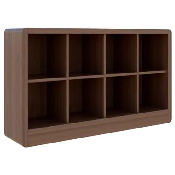 OSCHF Low Cube Bookcase – Walnut